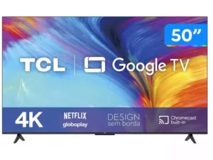 Smart TV 50 com entradas HDMI e USB