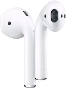 Fone de ouvido bluetooth da Apple AirPods 2a geração