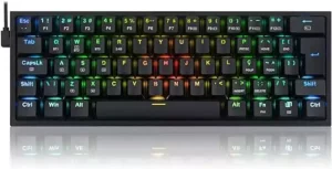 Teclado Gamer sem fio Redragon 