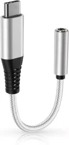 Adaptador de fone USB-C para P2