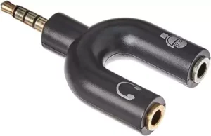 Adaptador de fone P2 para P3