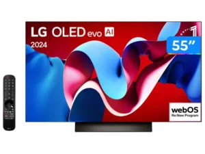Smart TV 55" 4K LG OLED evo OLED55C4