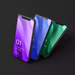 vários modelos de smartphone para comparar celular