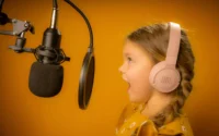 menina usando fone JBL bluetooth